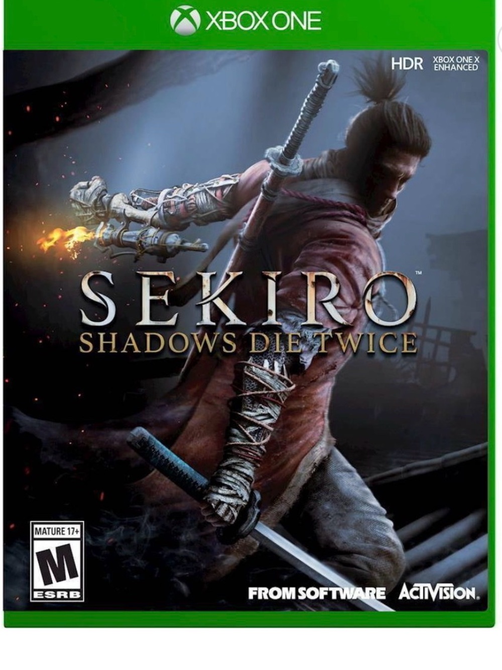 Sekiro: Shadows Die Twice for Xbox One - Red/Black